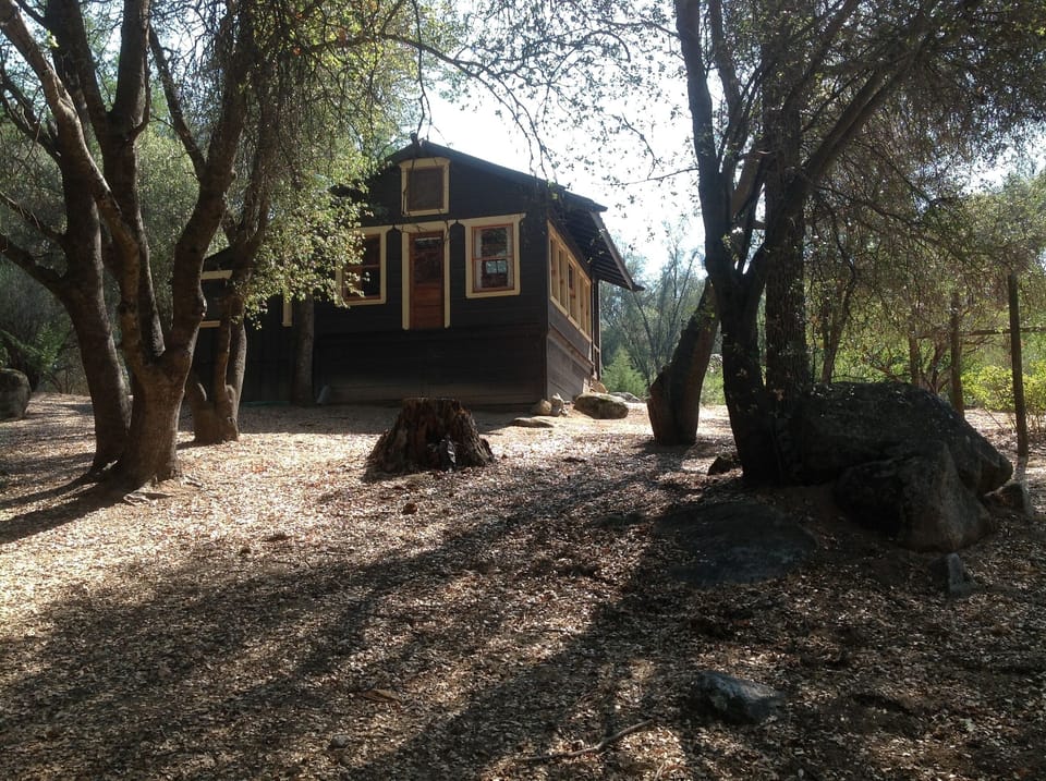 back of cabin