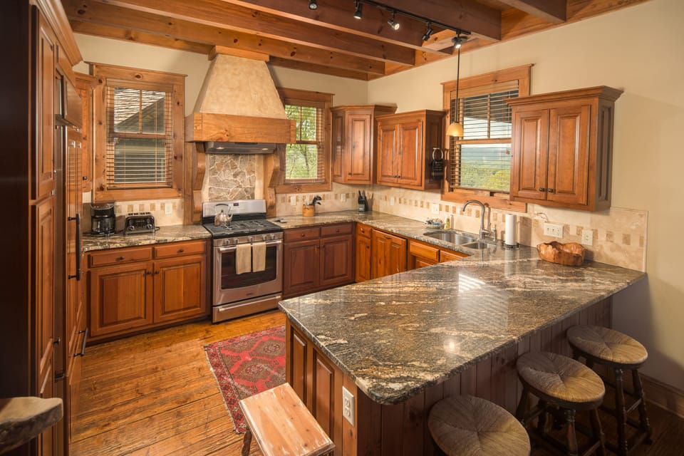 Spacious kitchen