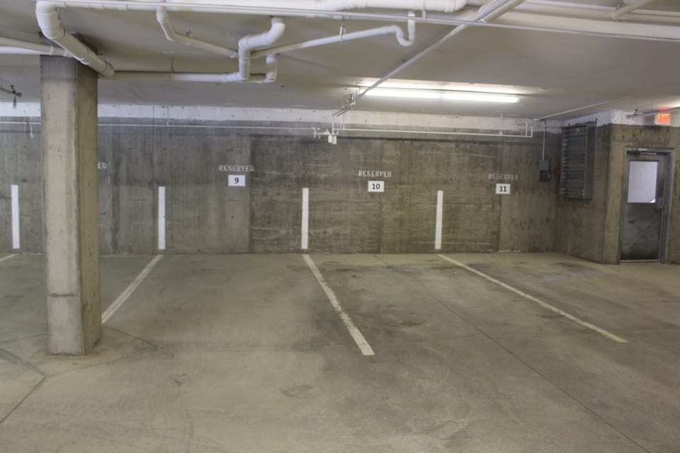Underground heated parking