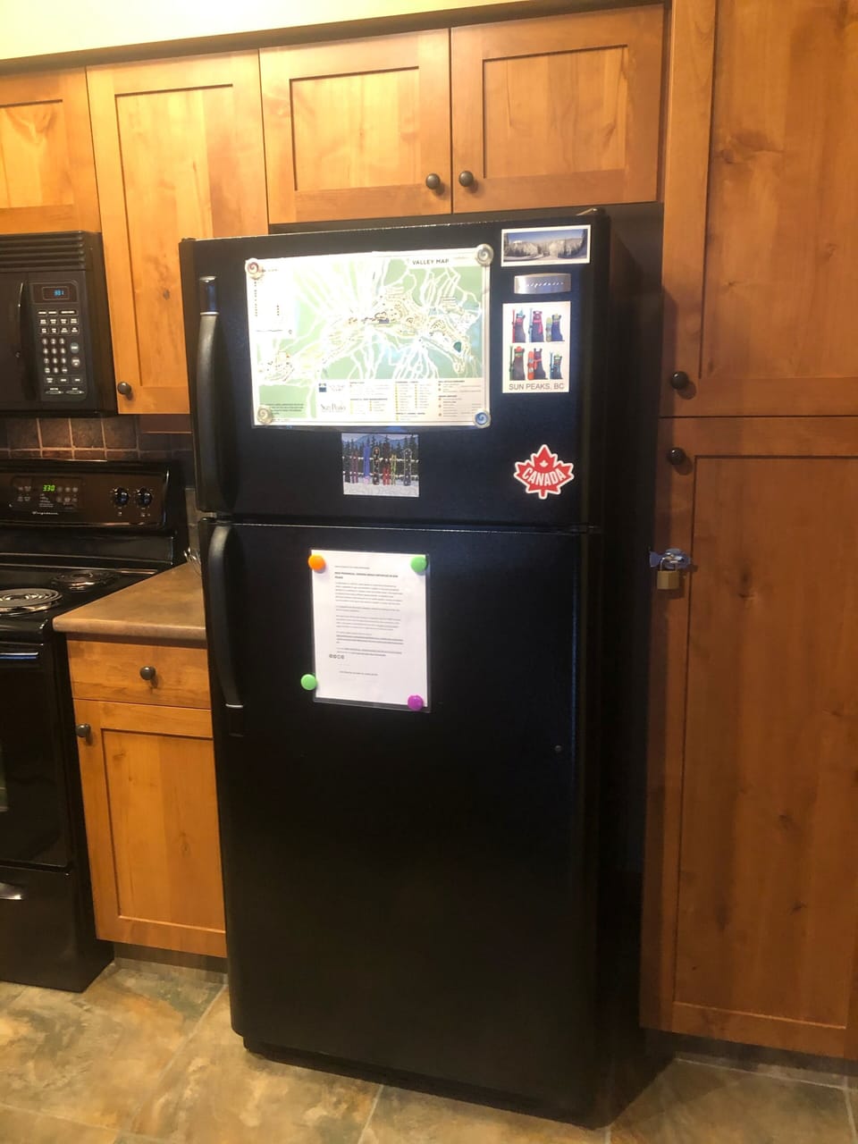 Full size fridge