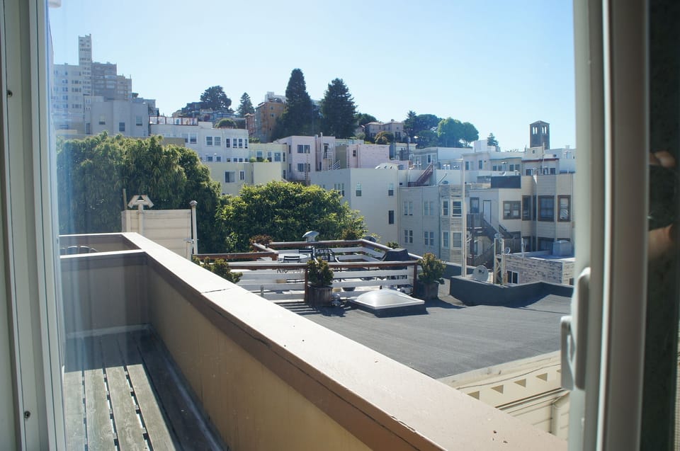 view from master bedroom