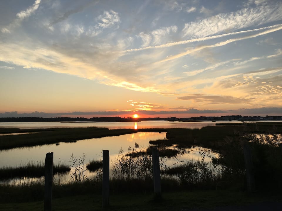 Sunsets On The Bay From Rooftop Deck