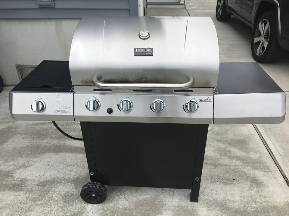 Gas Grill for preparing your favorite meals