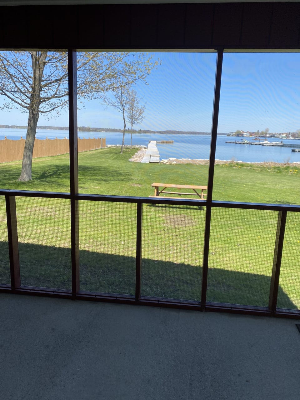 View from porch