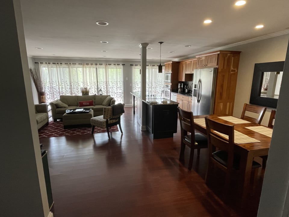 View from front entry 