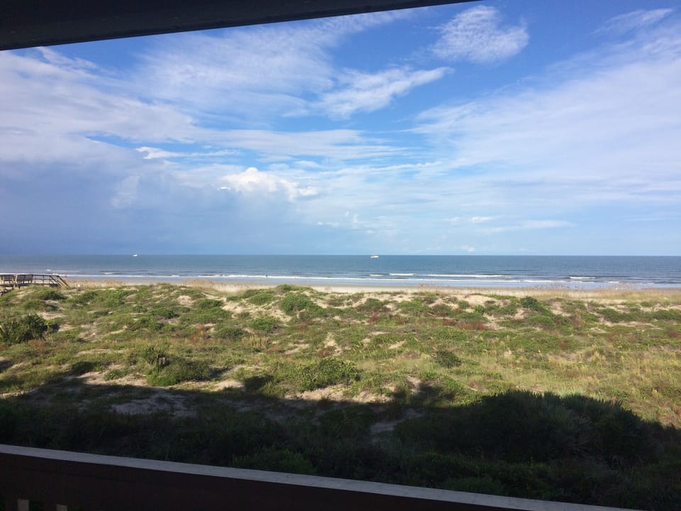 View from patio deck