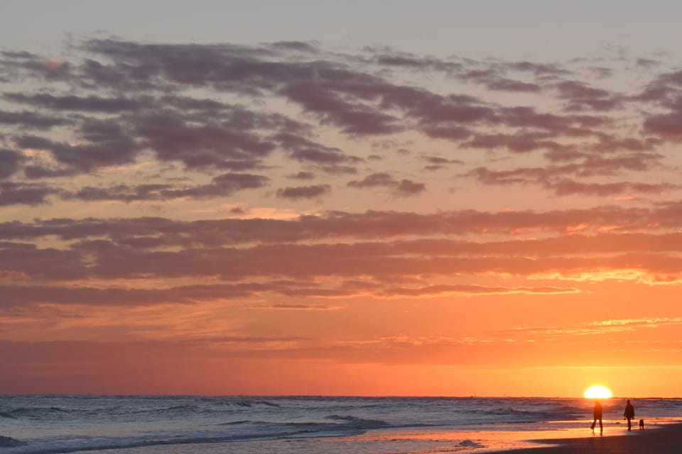 Walking with Dog at Sunset
View from Condo Balcony