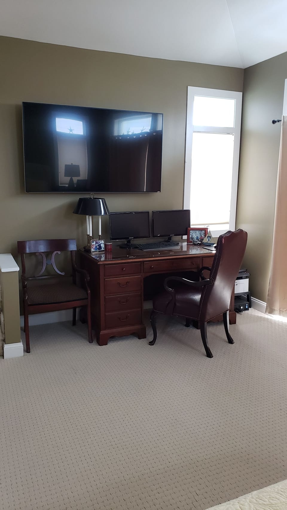 Primary Bedroom Workspace 