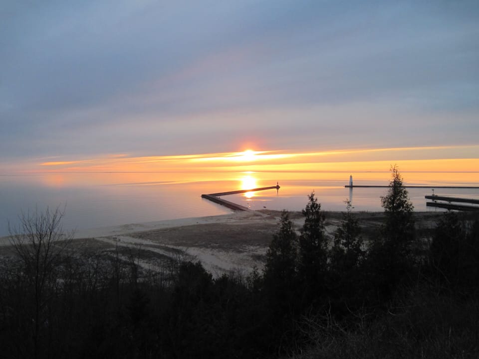 Frankfort harbor entrance