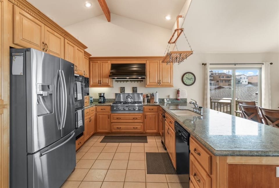 You are going to love cooking gourmet cuisine in this kitchen