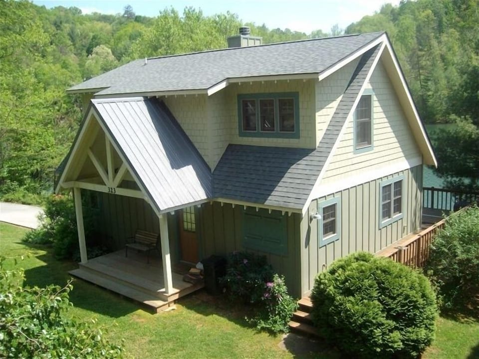 Front of cottage