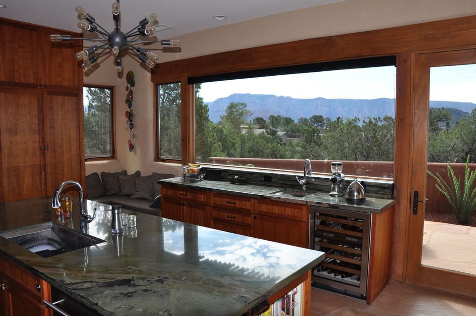 Kitchen view of Mogollon Rim