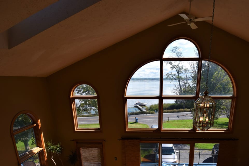 View from upper bedroom loft.