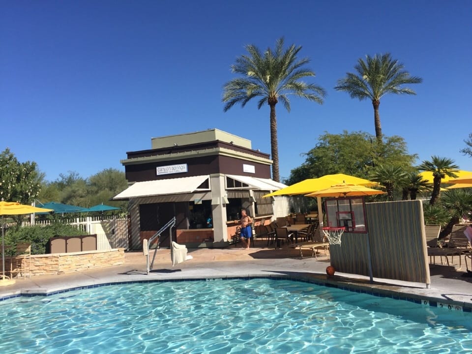 Pool and Snack Back