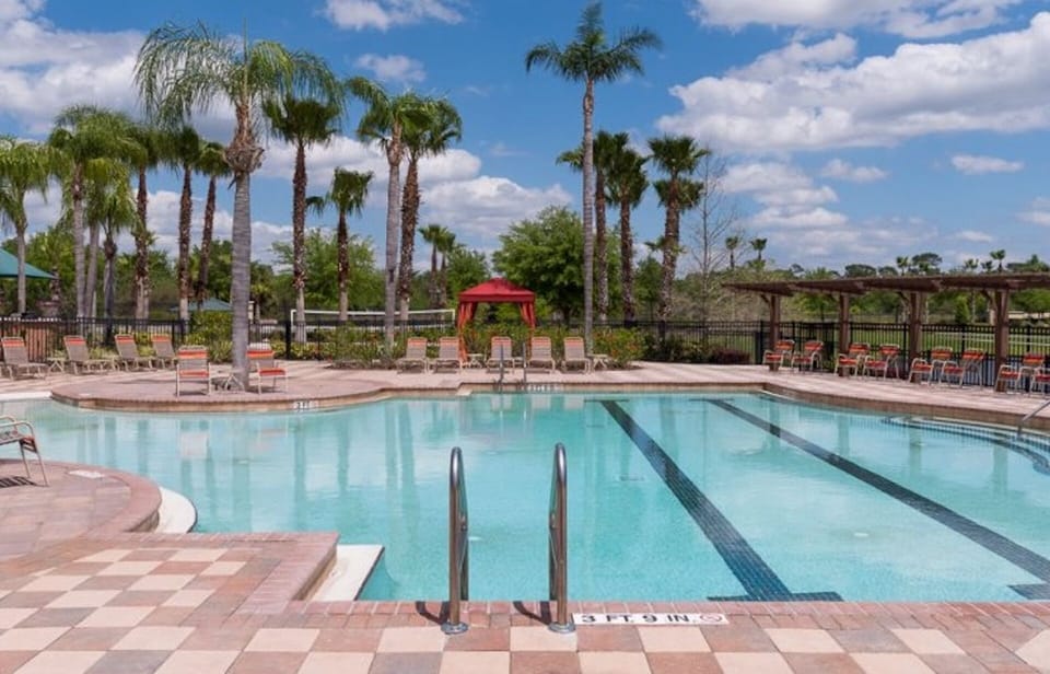 Huge resort pool