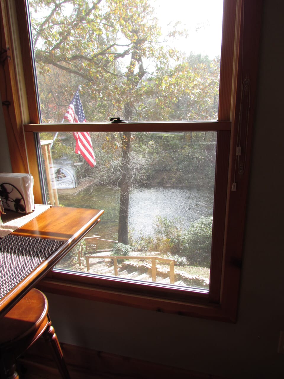 View from Kitchen table