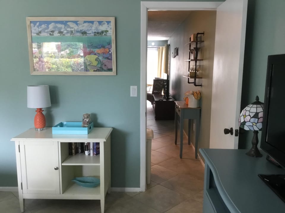 Master Bedroom looking into living area