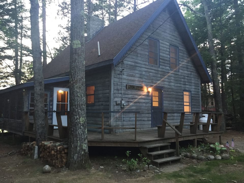 Loon Lodge view from street. 