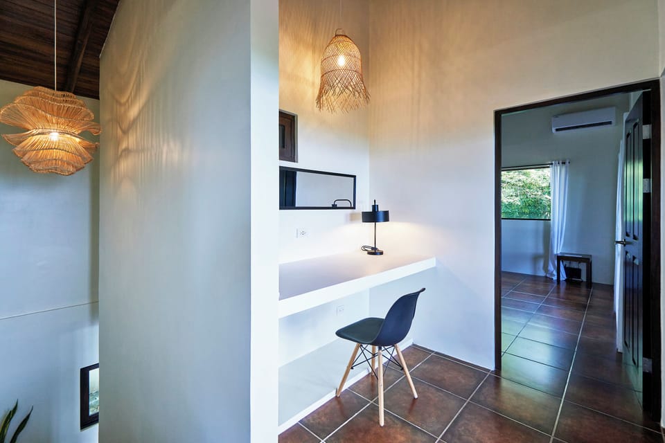 Work space upstairs
