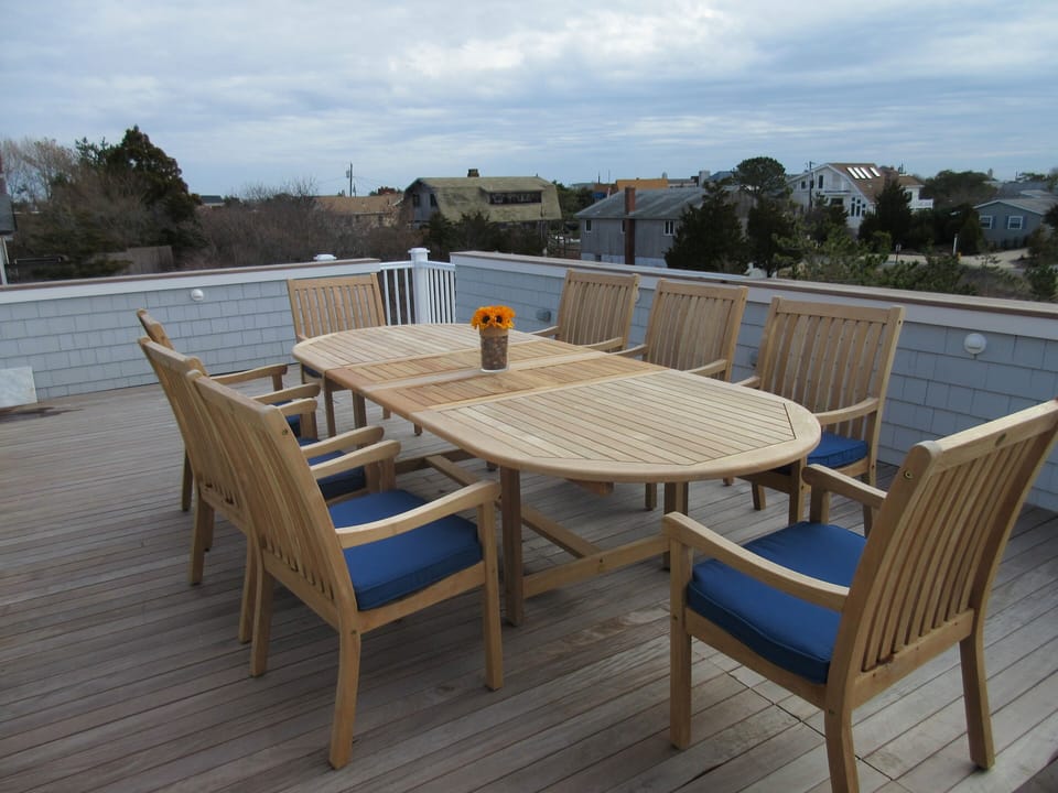 Large Deck off Kitchen