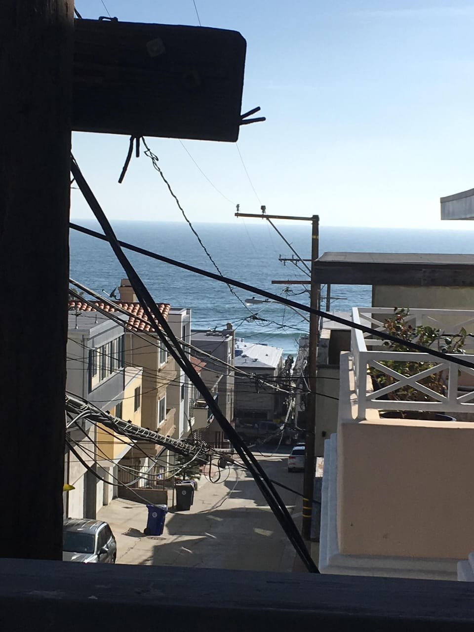 view from deck