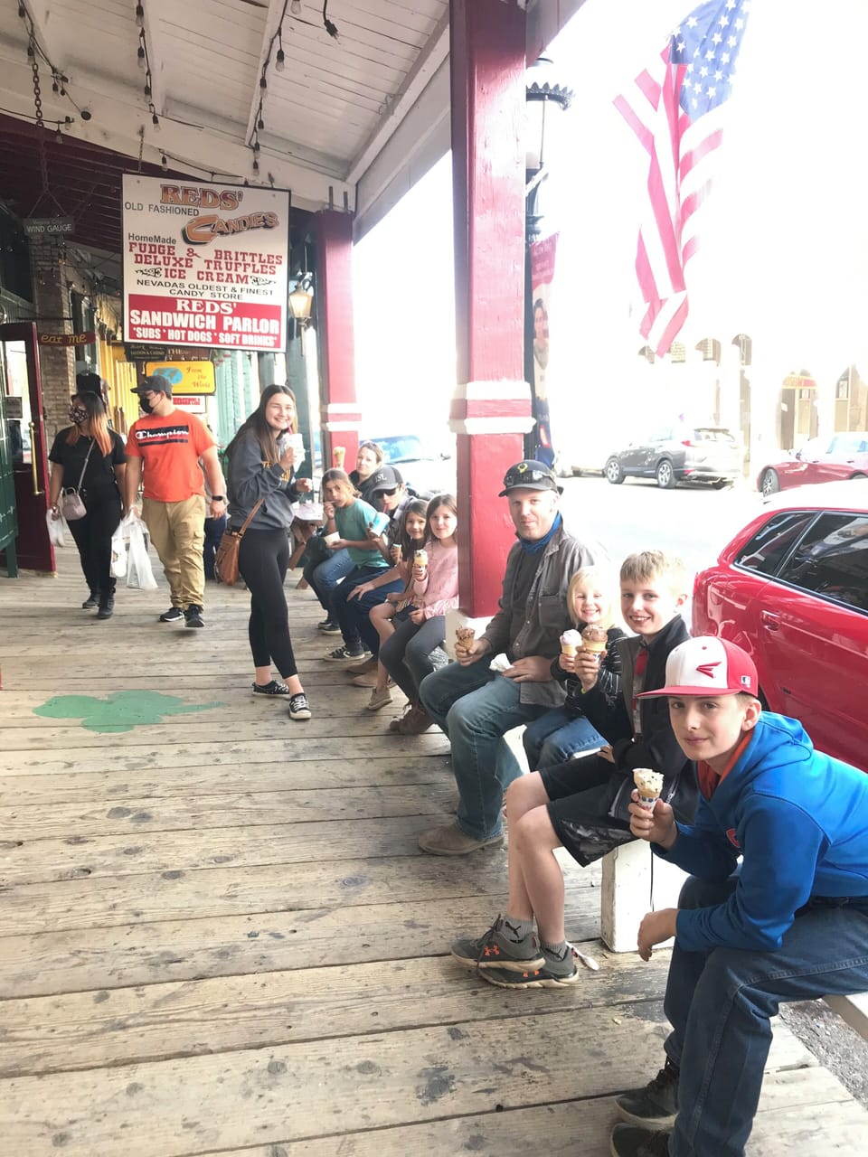 Virginia City is an old mining town. Fun for all ages.
