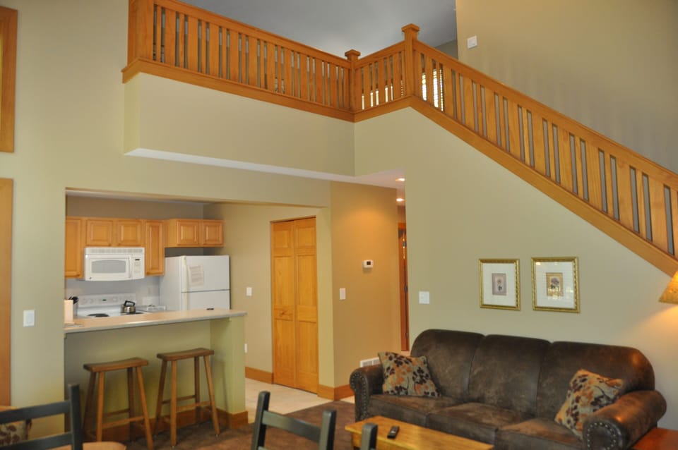 Loft from the living room