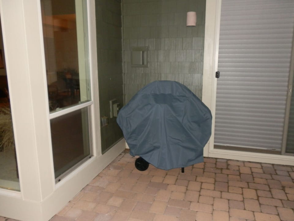 Gas grill hides here!