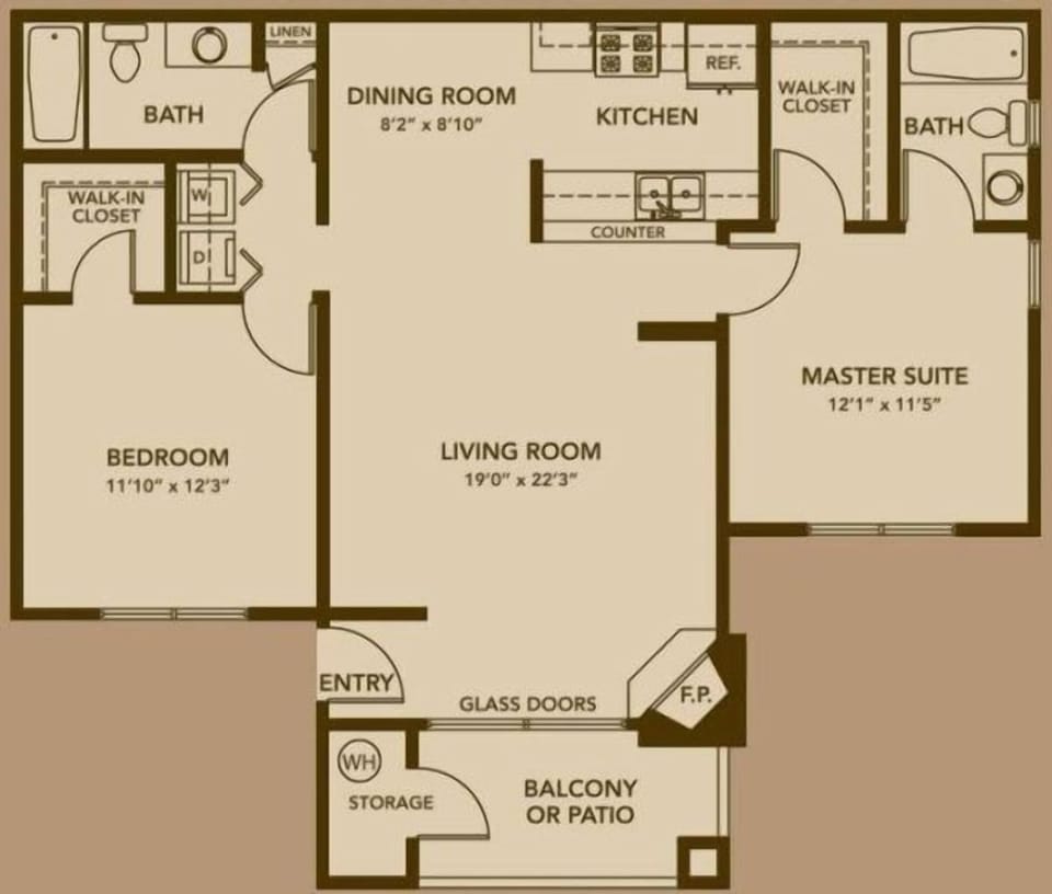 Layout of Condo