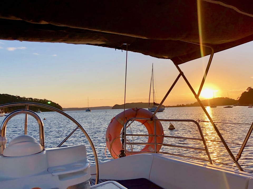 Catch a beautiful Pittwater sunset