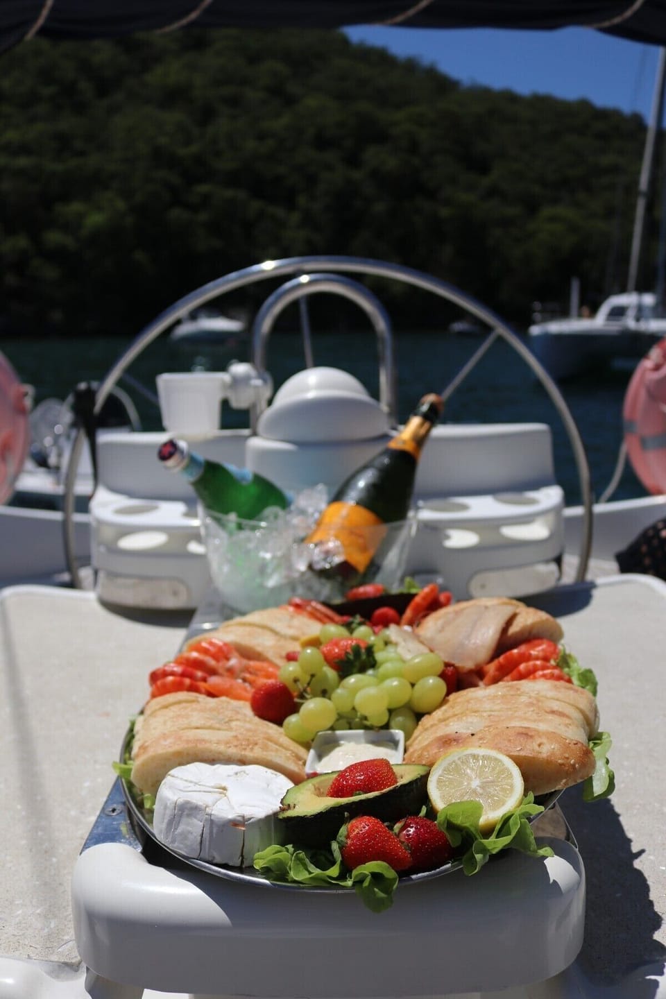 Add a Seafood, Cold Meats or Vegetarian Platter to your Overnight Stay.