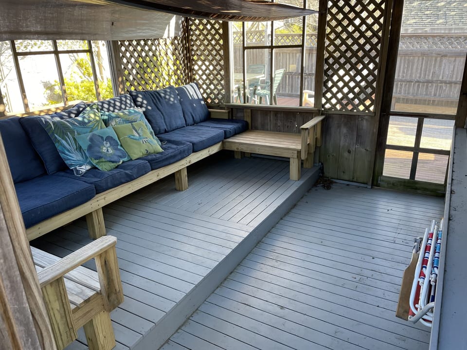 Screened porch