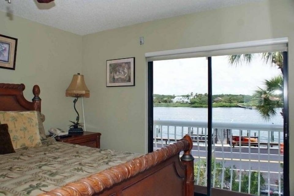 Intercoastal view from the master bedroom