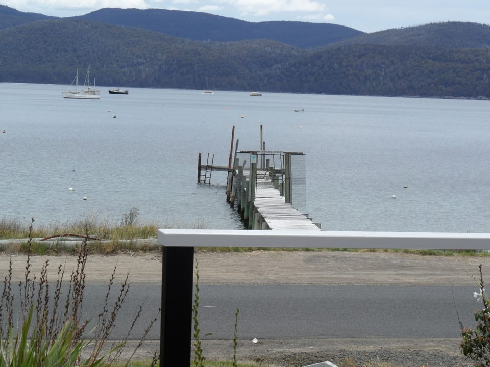 View of jetty from our deck