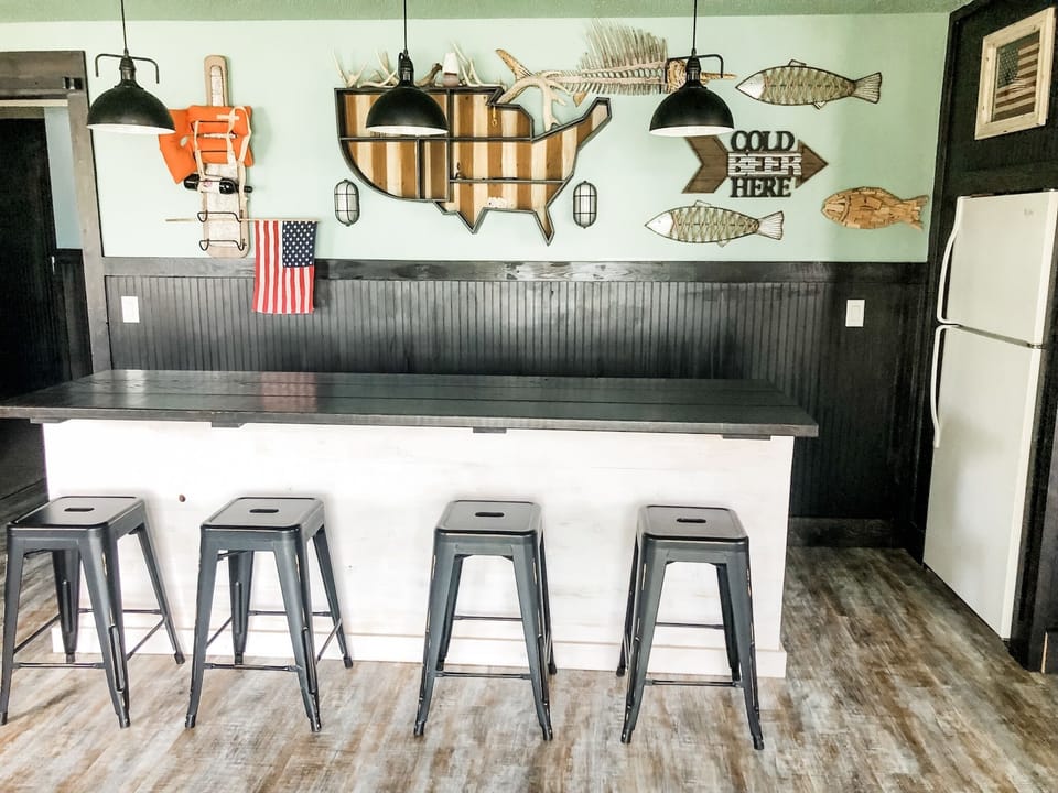 Basement bar 