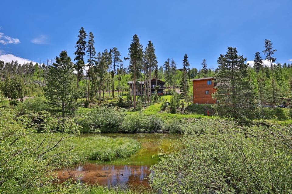 Stream is fed from Rocky Mountain National Park