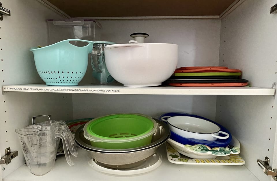 All of the kitchen dishes and gadgets you could possibly need! 