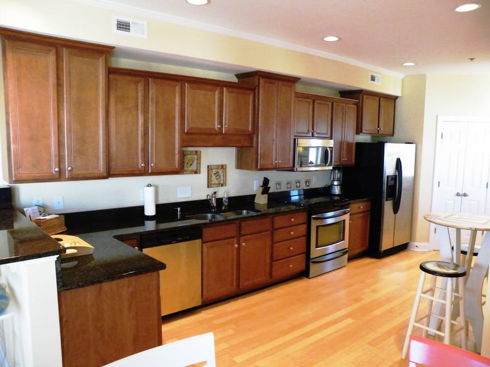 Gourmet Kitchen With Granite Counters And Stainless Steel Appliances
