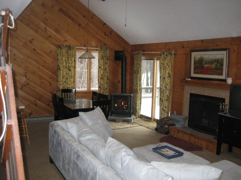 Two Fireplaces - Gas and Wood