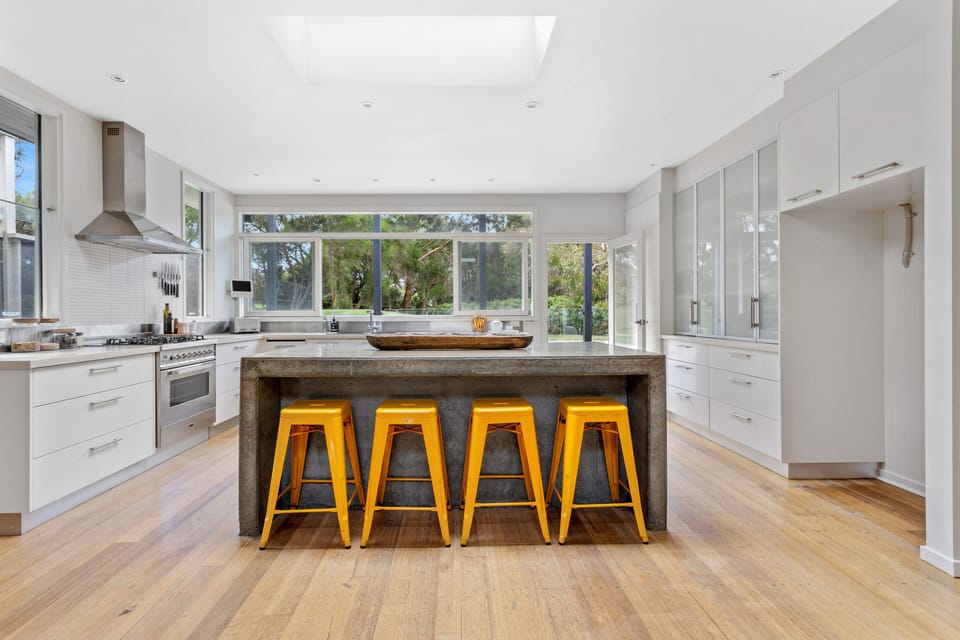 Wide kitchen shot