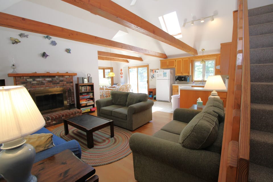 Open airy living space