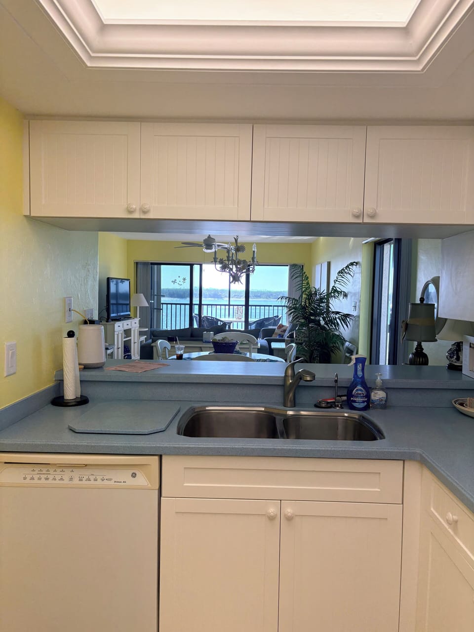 View from kitchen