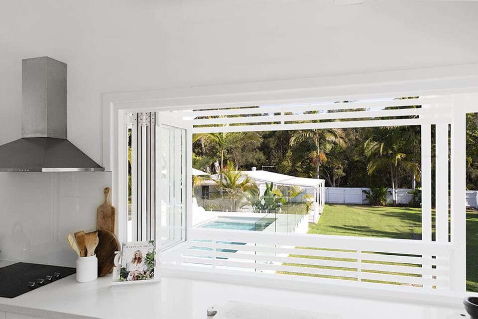 view from kitchen 