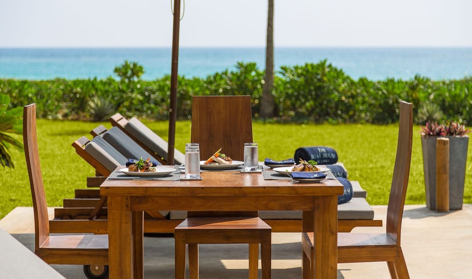 outdoor dinning