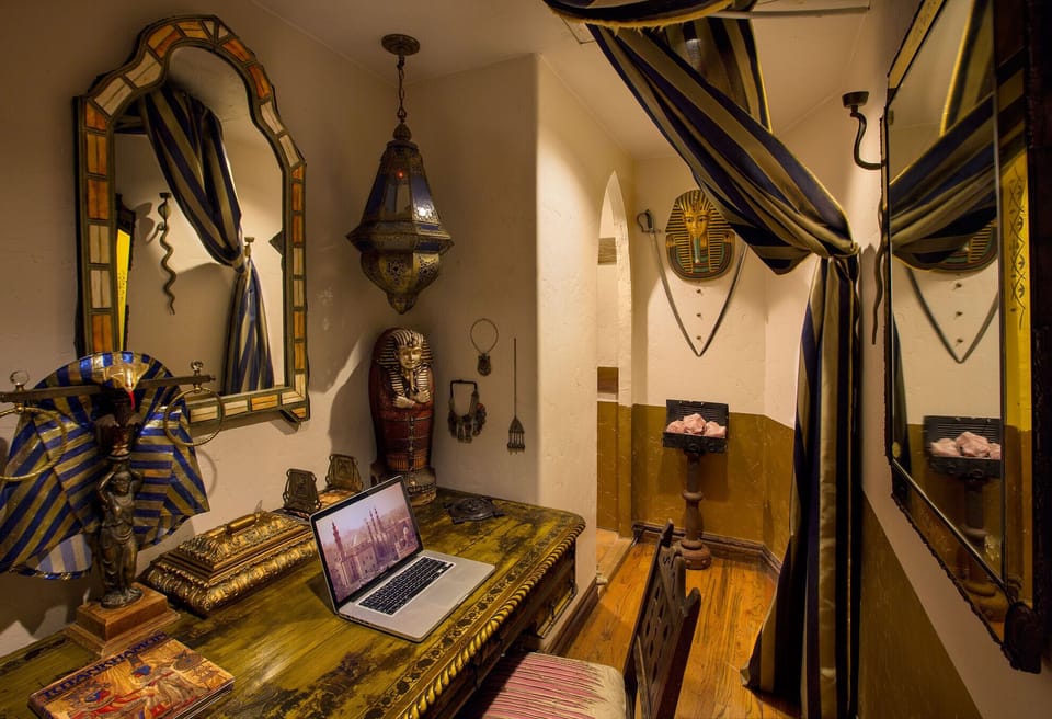Master bedroom office.
