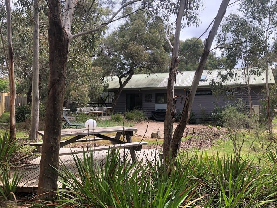 View from reserve towards back of house.