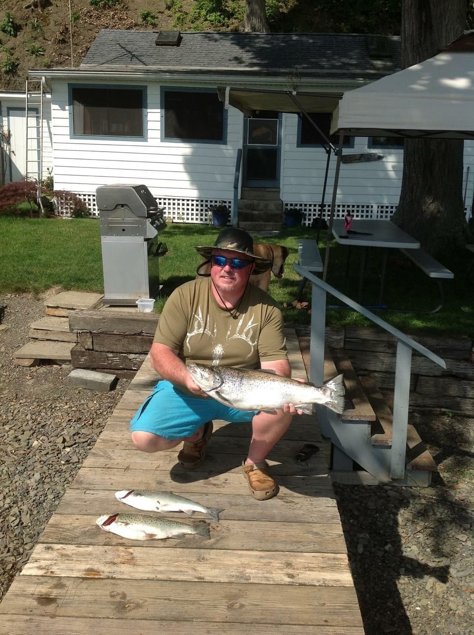 Trout fishing