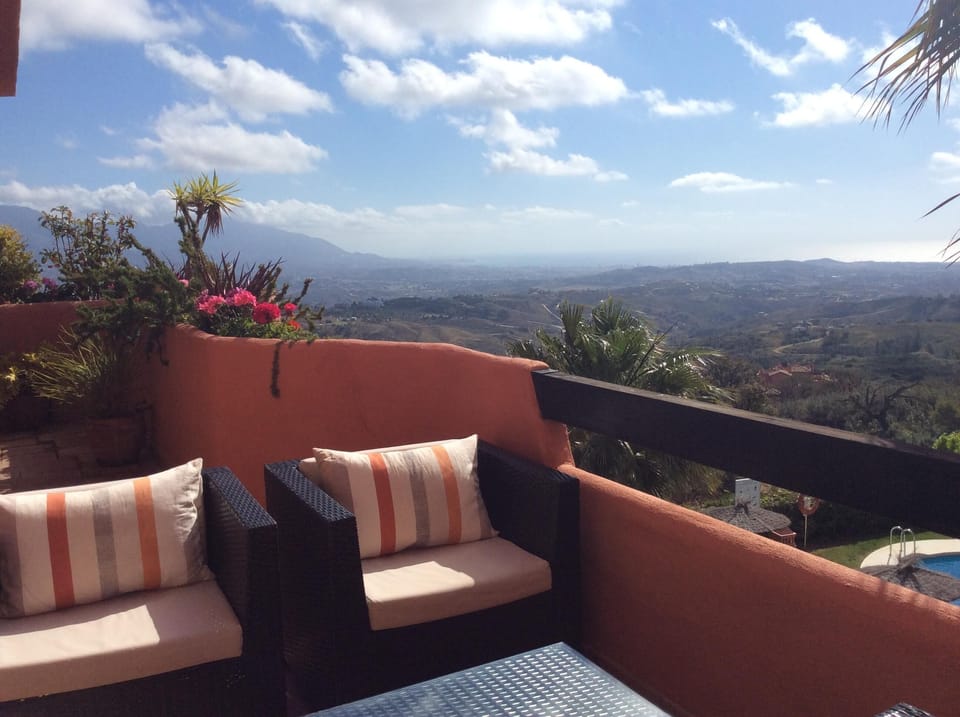 Seating with superb views