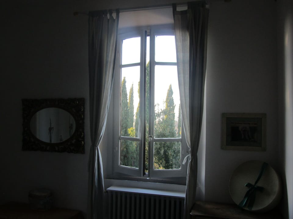 view from double bedroom sunflower 3