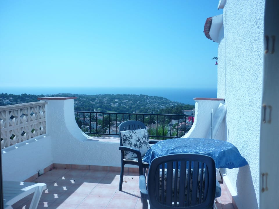 Private terrace off master bedroom